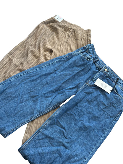 40 Kg - Pantaloni Donna Crema €/Kg 7.00